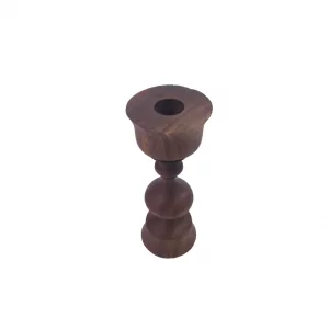 جا شمعی چوبی قطر 6 سانتی متر کد WD5735