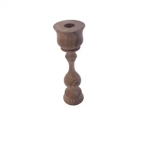 جا شمعی چوبی قطر 6 سانتی متر کد WD5736