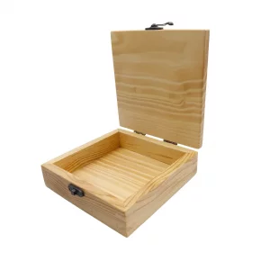 جعبه چوبی مربع کد BW5560