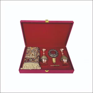پک هدیه صنایع دستی و زعفران مدل شاهکار کد PZ150