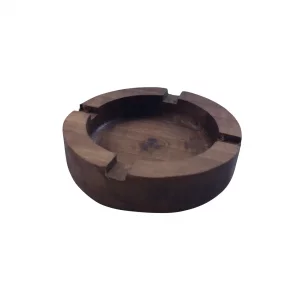 زیر سیگاری چوبی گرد کد WD6085