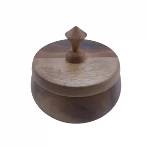 قندان چوبی خمره ای کد WD6106