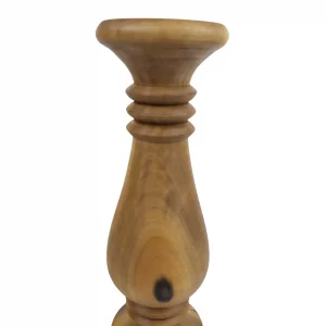 گلدان چوبی گردو 30 سانتی کد WD6145