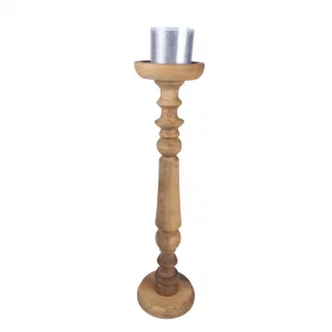 شمعدان چوبی ایستاده 50 سانت کد WD6165