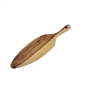 زیر قاشقی کنار گاز چوبی طرح برگ کد WD6223