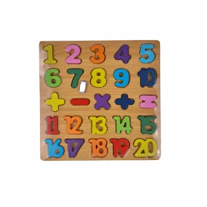 پازل چوبی اعداد  کد WD6229