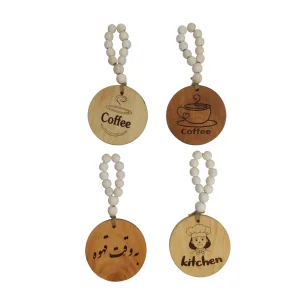 نشانگر چوبی مهره دار طرح گرد کد WD6269