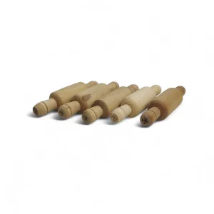 وردنه چوبی کوچک کد WD6306