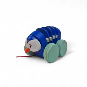 حیوانات چوبی چرخ دار طرح هزارپا  کد WD6386