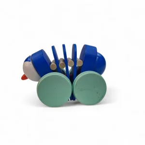 حیوانات چوبی چرخ دار طرح هزارپا کد WD6386