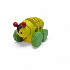 حیوانات چوبی چرخ دار طرح هزارپا کد WD6386