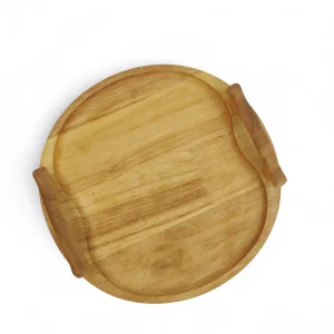 سینی گرد چوبی کد WD5619