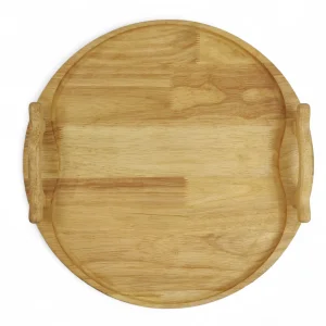 سینی گرد چوبی کد WD5619