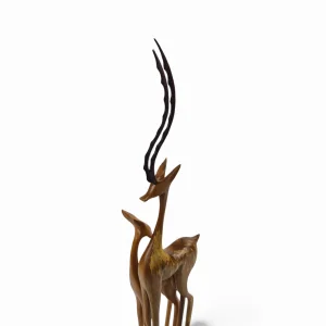 مجسمه غزال چوبی کد WD6423