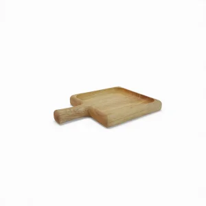 زیر لیوانی چوبی راکتی مربع کد WD6464