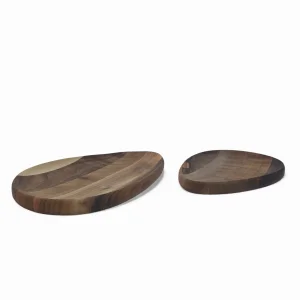 سینی چوبی طرح قطره در سایزهای مختلف کد WD6470