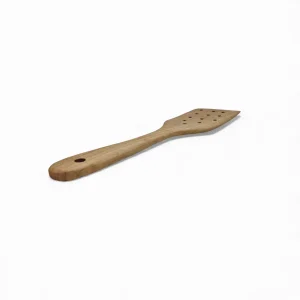 کفگیر چوبی سوراخ دار کد WD6514