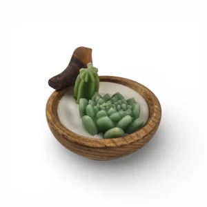 پیاله شمع روستیک جوجه دار کد WD6584