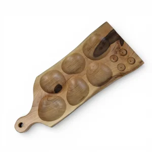 اردو خوری چوبی دسته دار با جای شات کد WD6646