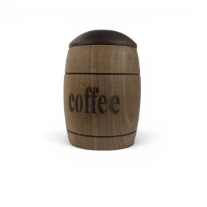 بانکه قهوه چوبی با طرح Coffe کد WD6897