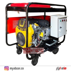 موتور برق بنزینی 10 کیلووات مکالته ایتالیا با موتور راتو مدل R670