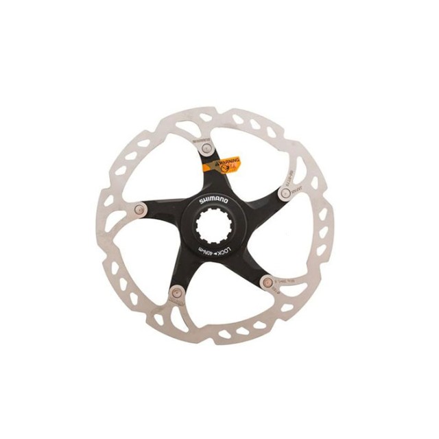 روتور صفحه دیسک ترمز دوچرخه شیمانو مدل اس ام آرتی 79 ایکس تی سنترلاک Shimano Disc Rotor XT Center Lock SM-RT79