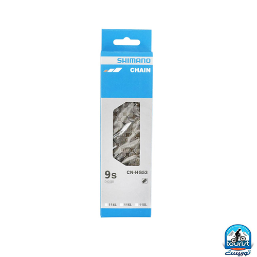 زنجیر شیمانو اورجینال SHIMANO CN-HG 53-9sp 