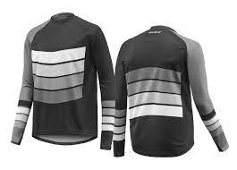 بلوز دوچرخه سواری جاینت مدل Giant TRANSFER LS JERSEY طوسی/مشکی
