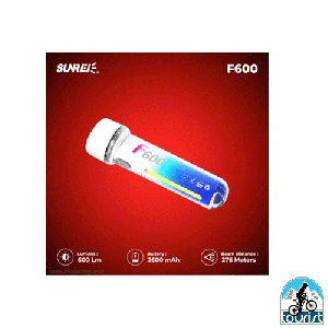 چراغ قوه سانری مدل SUNREI F 600