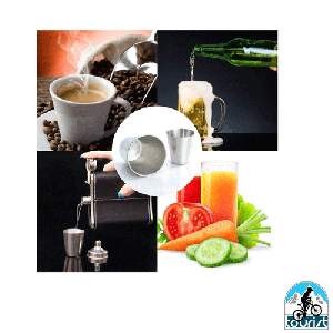 شات استیل ۴عددی کیف چرمی