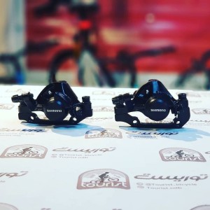 کالیپر ترمز دیسکی مکانیکی جلو و عقب شیمانو SHIMANO