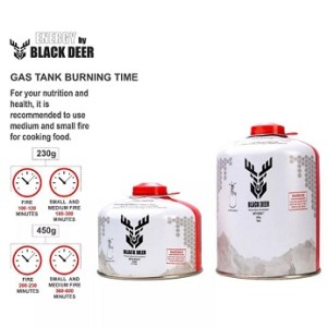 کپسول گاز کوهنوردی برند (بلک دیر)  BLACKDEER