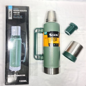 فلاسک دوجداره برند QAN (طرح استنلی) مدل «Adventure»