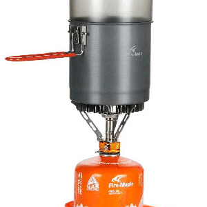 کیت بخار پز، ست ظروف و جت بویل کوهنوردی فایرمپل مدل ایسلند Fire-maple Island Steamer kit