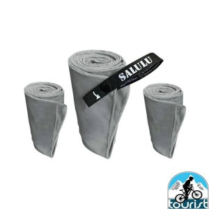 حوله مسافرتی نانو سالولو  SALULU مدل حوله سفری سه تکه میکرو فایبر SALULU /3 Pack Microfiber Travel Quick Dry Towel Lightweight