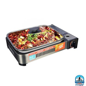 اجاق گاز مسافرتی تابه دار JIU DING مدل JD-2800