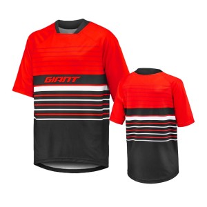 تیشرت دوچرخه‌سواری جاینت مدل GIANT TRANSFER SS JERSEY  قرمز