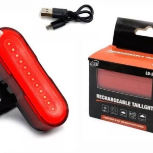 چراغ شارژی عقب دوچرخه‌ کد LD-2207
