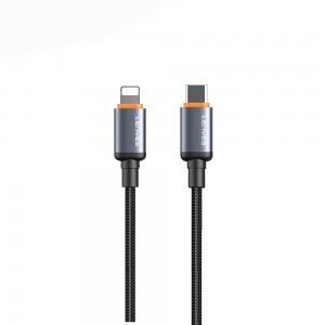 کابل شارژ 27 وات تایپ سی به لایتنینگ لنیس Lenyes-LC528 TC-I