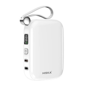پاوربانک 10000 سوپرفست شارژ 22.5 وات هیسکا مدل HISKA HP-125PD