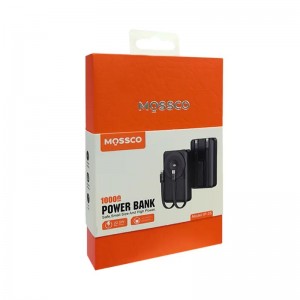 پاوربانک مگسیف 10000 میلی آمپر سوپرفست شارژ 22.5 وات مسکو مدل MOSSCO IP-25