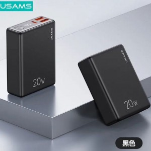 پاوربانک 10000 میلی آمپر سوپرفست شارژ 20 وات یوسمز مدل Usams US-CD192