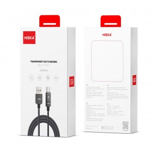 کابل شارژ 3 آمپر تایپ سی هیسکا HISKA-LX-891AC