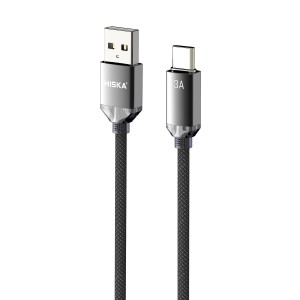 کابل شارژ 3 آمپر تایپ سی هیسکا HISKA-LX-801AC