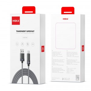 کابل شارژ 3 آمپر تایپ سی هیسکا HISKA-LX-821AC