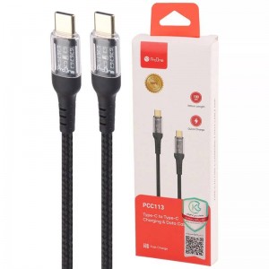 کابل شارژ 60 وات تایپ سی به تایپ سی پرووان ProOne-PCC113