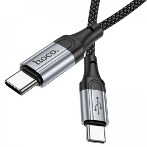 کابل شارژ 60 وات تایپ سی به تایپ سی هوکو Hoco-X102