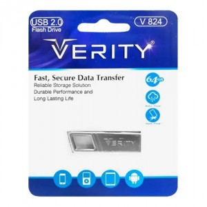 فلش مموری 64 گیگابایت وریتی نسل USB 2 مدل VERITY - V824