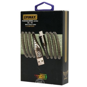 کابل شارژ میکرو پاراگلایدر Epimax EC-10 B1.2M