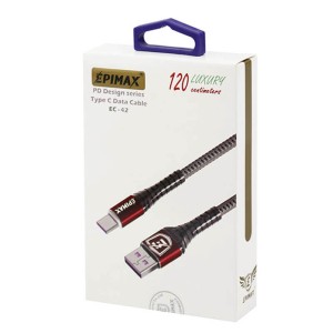 کابل شارژ تایپ سی EPIMAX EC-42 PD DESIGN